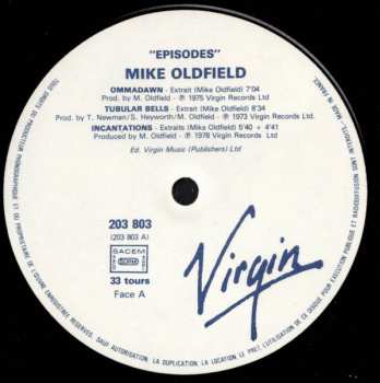 LP Mike Oldfield: Episodes