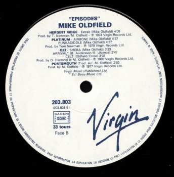 LP Mike Oldfield: Episodes