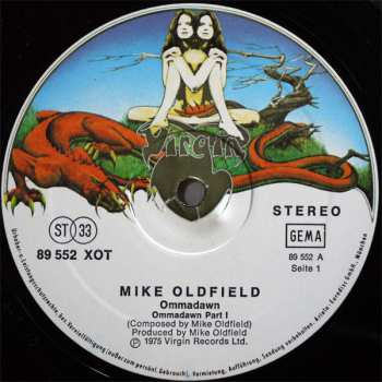 LP Mike Oldfield: Ommadawn