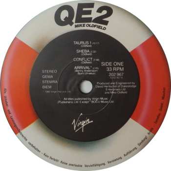 LP Mike Oldfield: QE2