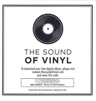 LP Mike Oldfield: Return To Ommadawn