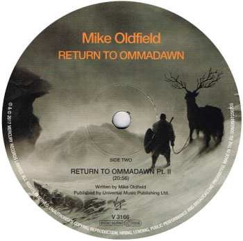 LP Mike Oldfield: Return To Ommadawn