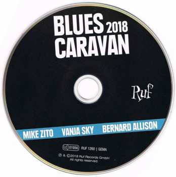 CD/DVD Vanja Sky: Blues Caravan 2018