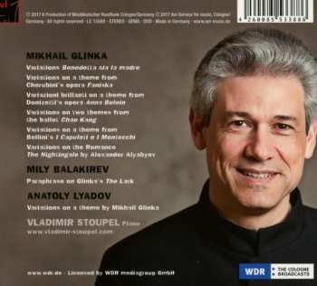 CD Mikhail Ivanovich Glinka: Variations For Piano