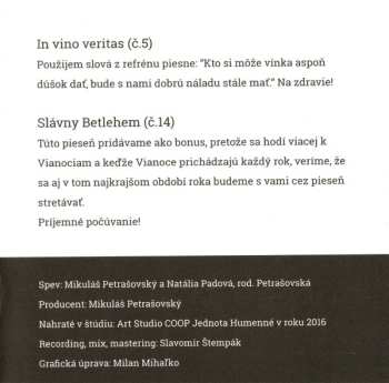 CD Miki A Natália Petrašovskí: Vyznanie