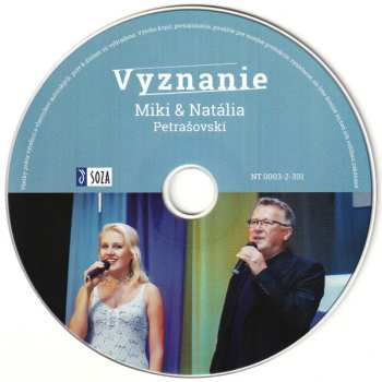 CD Miki A Natália Petrašovskí: Vyznanie