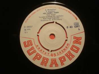 SP Miki Volek: Hej, Hory, Hory / Mně To Nedá CLR