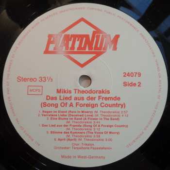 3LP/Dobozkészlet Mikis Theodorakis: Zorbas