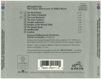 CD Miklós Rózsa: Spellbound -- The Classic Film Scores Of Miklós Rózsa