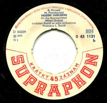 SP Milan Drobný: Nejsem Harlekýn / Řekněte, Odkud Vás Znám