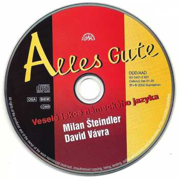 CD Milan Šteindler: Alles Gute (Veselé Lekce Německého Jazyka)