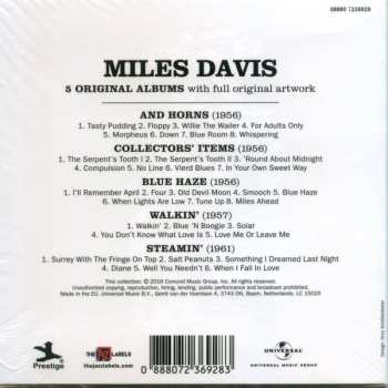 5CD/Dobozkészlet Miles Davis: 5 Original Albums