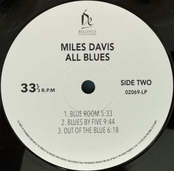 LP Miles Davis: All Blues
