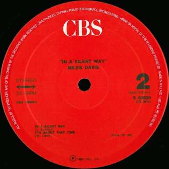 LP Miles Davis: In A Silent Way