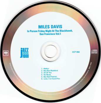 CD Miles Davis: In Person, Friday Night At The Blackhawk, San Francisco, Volume I LTD