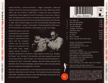 CD Miles Davis: The Best Of Miles Davis & John Coltrane (1955-1961)