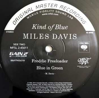 2LP/Dobozkészlet Miles Davis: Kind Of Blue LTD | NUM | DLX