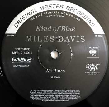2LP/Dobozkészlet Miles Davis: Kind Of Blue LTD | NUM | DLX