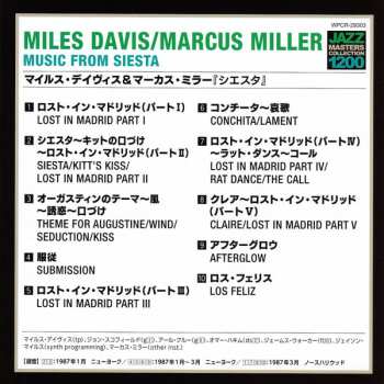 CD Miles Davis: Music From Siesta LTD