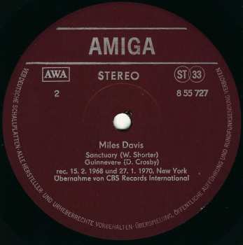 LP Miles Davis: Miles Davis