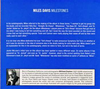 CD Miles Davis: Milestones
