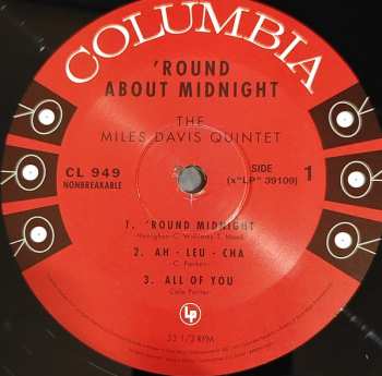 LP Miles Davis: 'Round About Midnight