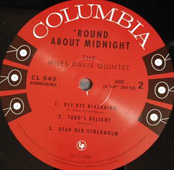 LP Miles Davis: 'Round About Midnight