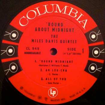 LP Miles Davis: Round About Midnight