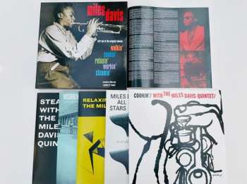 5LP/Dobozkészlet Miles Davis: Walkin', Cookin', Relaxin', Workin', Steamin' 