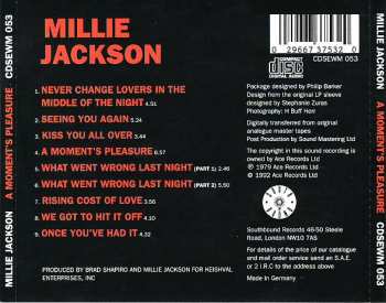 CD Millie Jackson: A Moment's Pleasure