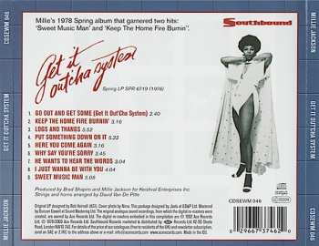 CD Millie Jackson: Get It Out 'Cha System