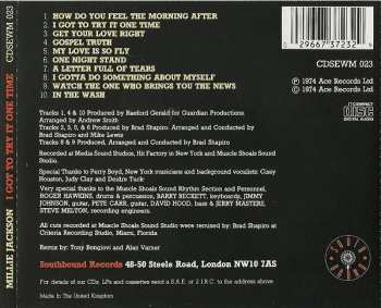 CD Millie Jackson: I Got To Try It One Time