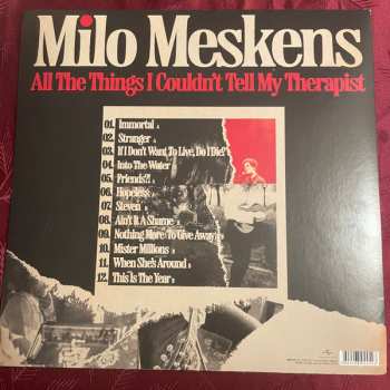 LP Milo Meskens: All The Things I Couldn’t Tell My Therapist