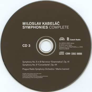 4CD/Dobozkészlet Prague Radio Symphony Orchestra: Symphonies Complete
