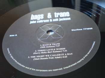 LP John Coltrane: Bags & Trane LTD