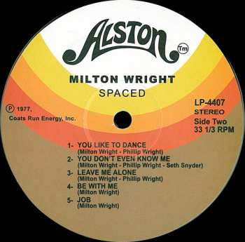 LP Milton Wright: Spaced
