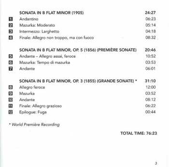 CD Mily Balakirev: Complete Piano Works • 1 (Piano Sonatas)