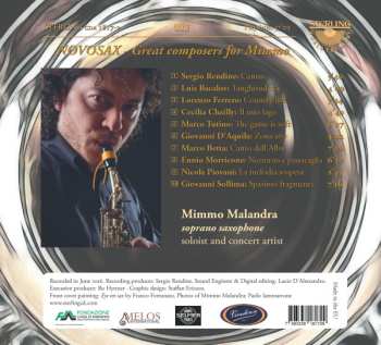 CD Mimmo Malandra: Novosax : Great Composers For Mimmo 