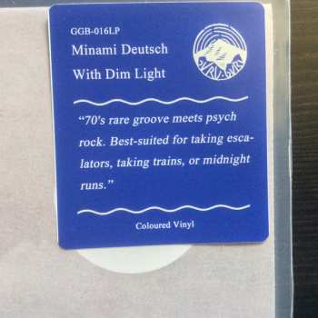 LP Minami Deutsch: With Dim Light