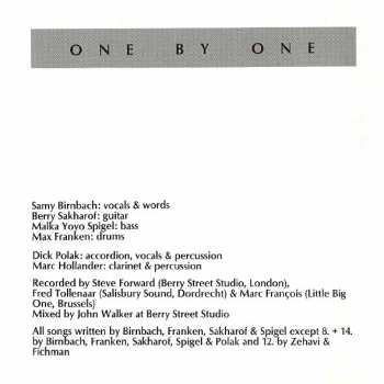 CD Minimal Compact: One + One By One