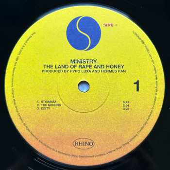2LP Ministry: The Land Of Rape And Honey LTD | DLX