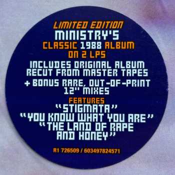 2LP Ministry: The Land Of Rape And Honey LTD | DLX