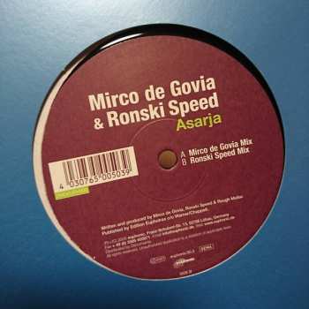 LP Ronski Speed: Asarja