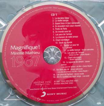 2CD Mireille Mathieu: Magnifique ! 
