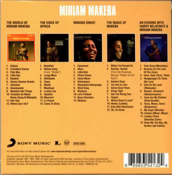 5CD/Dobozkészlet Miriam Makeba: Original Album Classics