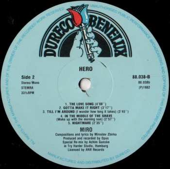 LP Miroslav Žbirka: Like A Hero