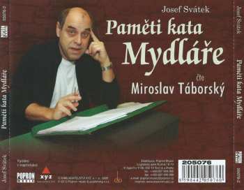 2CD Miroslav Táborský: Paměti Kata Mydláře