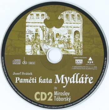 2CD Miroslav Táborský: Paměti Kata Mydláře