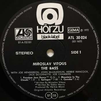 LP Miroslav Vitous: The Bass
