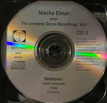 4CD/Dobozkészlet Ludwig van Beethoven: Violin Concertos: The Complete Decca Recordings, Vol.I 